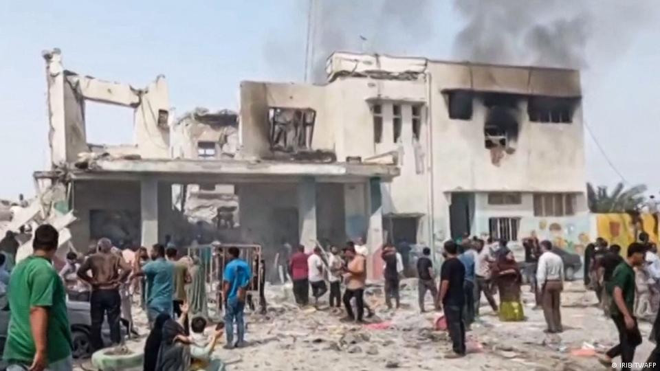 Restos de la escuela de niñas en Minab, Irán, que sufrió ataques aéreos en el inicio de la ofensiva militar israelí. (Archivo: 28.02.2026)