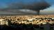 Rauchsäule über Beirut, der Hauptstadt des Libanon, nach einem israelischen Angriff Rauchsäule über Beirut, der Hauptstadt des Libanon, nach einem israelischen Angriff
