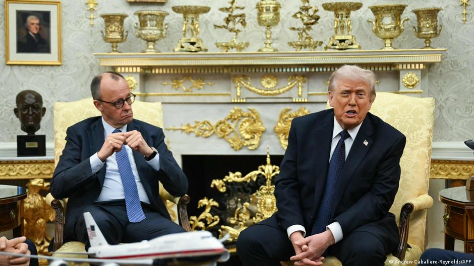 Merz w Białym Domu. Bliski Wschód w centrum rozmów, Ukraina w tle