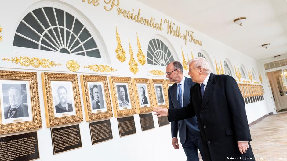 „Postąpił w jedyny rozsądny sposób”. Niemiecka prasa o Merzu u Trumpa