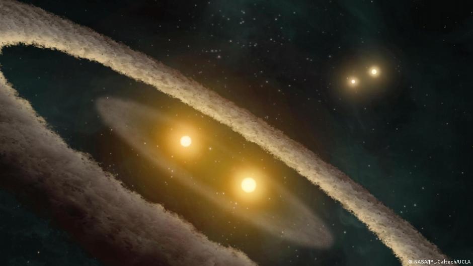 Hallan el sistema estelar 3+1 más compacto jamás visto