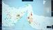 Mapa del estrecho de Ormuz en la página web Marinetraffic.