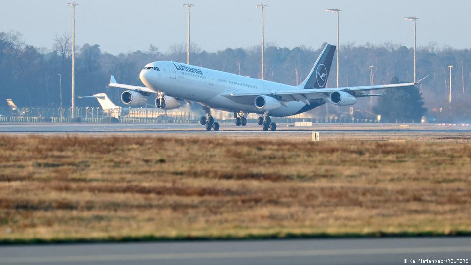 Lufthansa'ya uçak bugün Frankfurt'a indi 