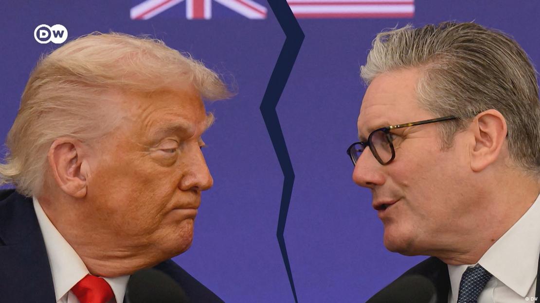 US-Präsident Donald Trump und der britische Premierminister Keir Starmer US-Präsident Donald Trump und der britische Premierminister Keir Starmer