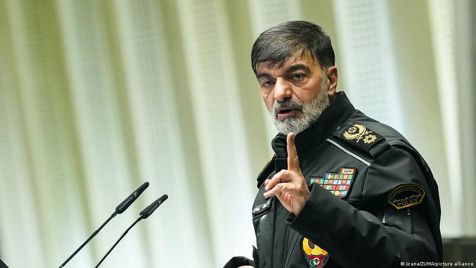 Ahmad Reza Radan, jefe de Policía de Irán.