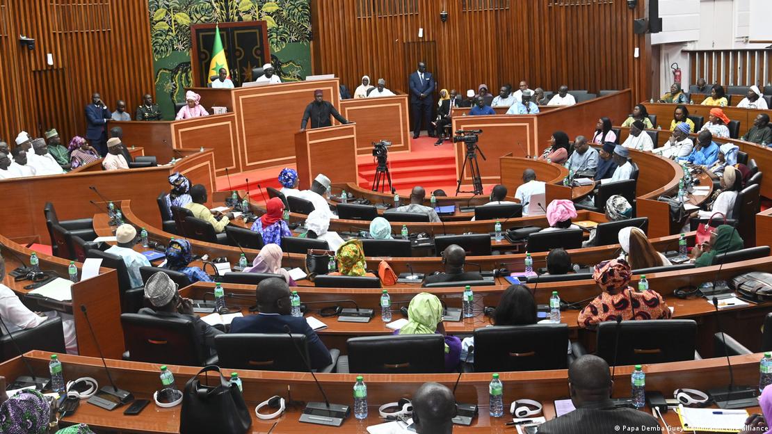 Sénégal, Dakar, 2025 | Ousmane Sonko s'exprime devant l'Assemblée nationale sur le coût de la vie Sénégal, Dakar, 2025 | Ousmane Sonko s'exprime devant l'Assemblée nationale sur le coût de la vie