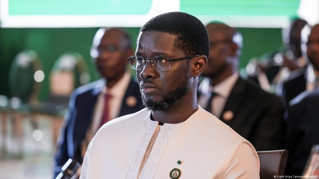 Presidente do Senegal, Bassirou Diomaye Faye, na Cúpula da CEDEAO