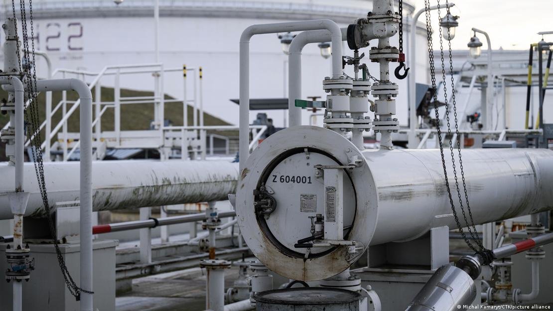 Нефтохранилище на MERO край нефтопровода „Дружба“