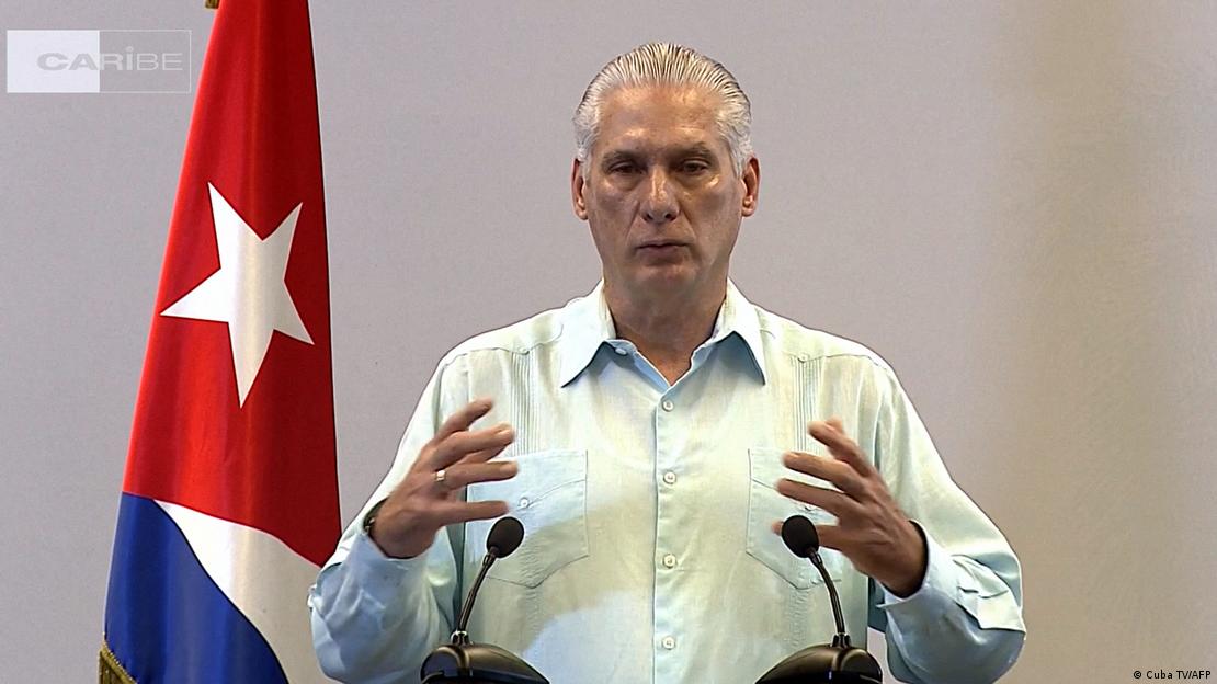 El presidente Miguel Díaz-Canel habla sobre conversaciones con Estados Unidos.