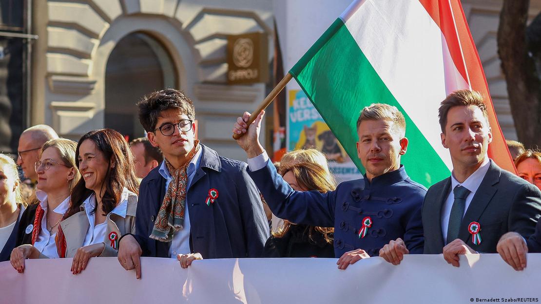 Сторонники партии “Тиса” 