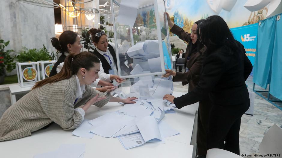 Kazakh voters back constitutional overhaul, exit polls show