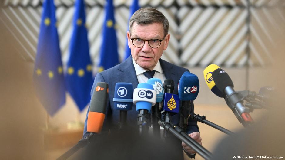 Nemački šef diplomatije Johan Vadeful u Briselu