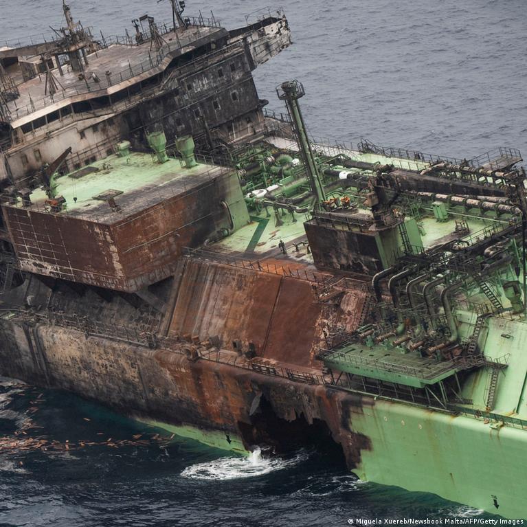 Adrift Russian tanker risks Mediterranean ecological disaster