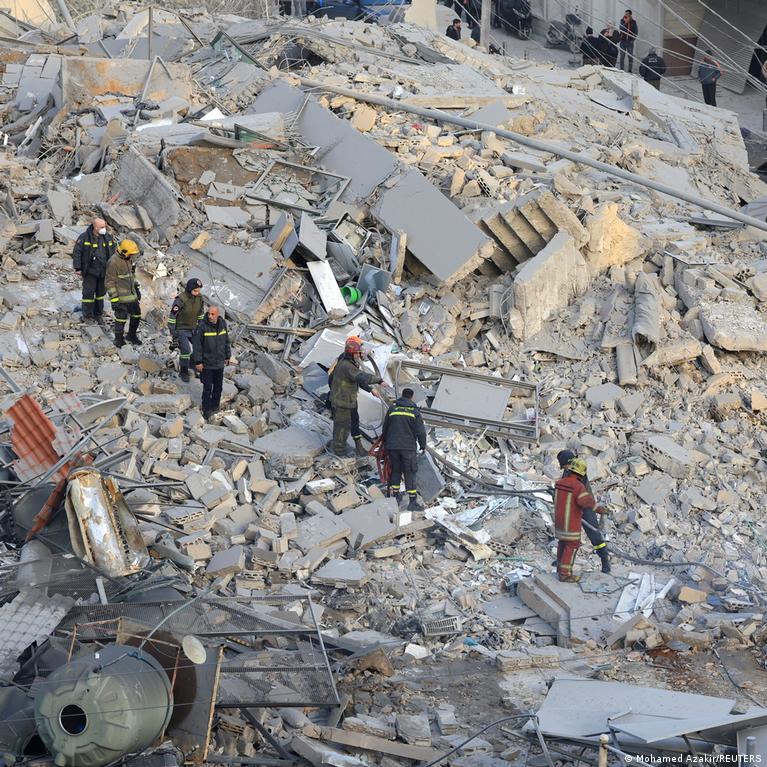 Iran: Israel hits Beirut as US strikes Hormuz missile sites