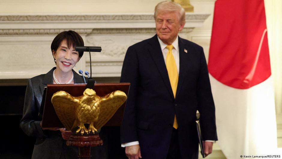 日本首相高市早苗在白宫晚宴上宣告“日本回来了”