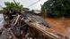 What is left of a destroyed home is seen in the muddy waters of Friday's flash floods on the Hawaiian island of Oahu What is left of a destroyed home is seen in the muddy waters of Friday's flash floods on the Hawaiian island of Oahu