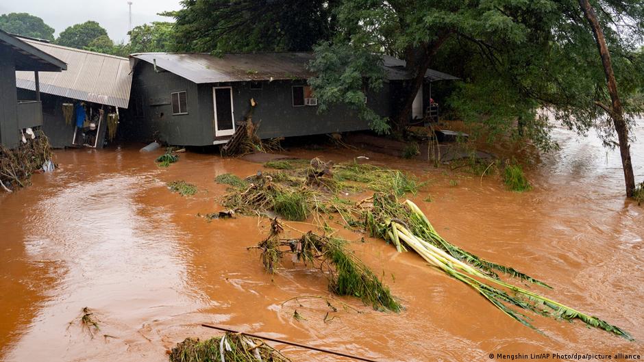 Landunter auf Hawaii