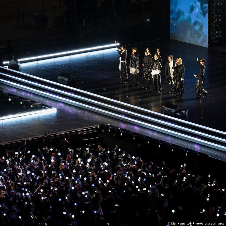 K-pop giants BTS celebrate return with Seoul concert