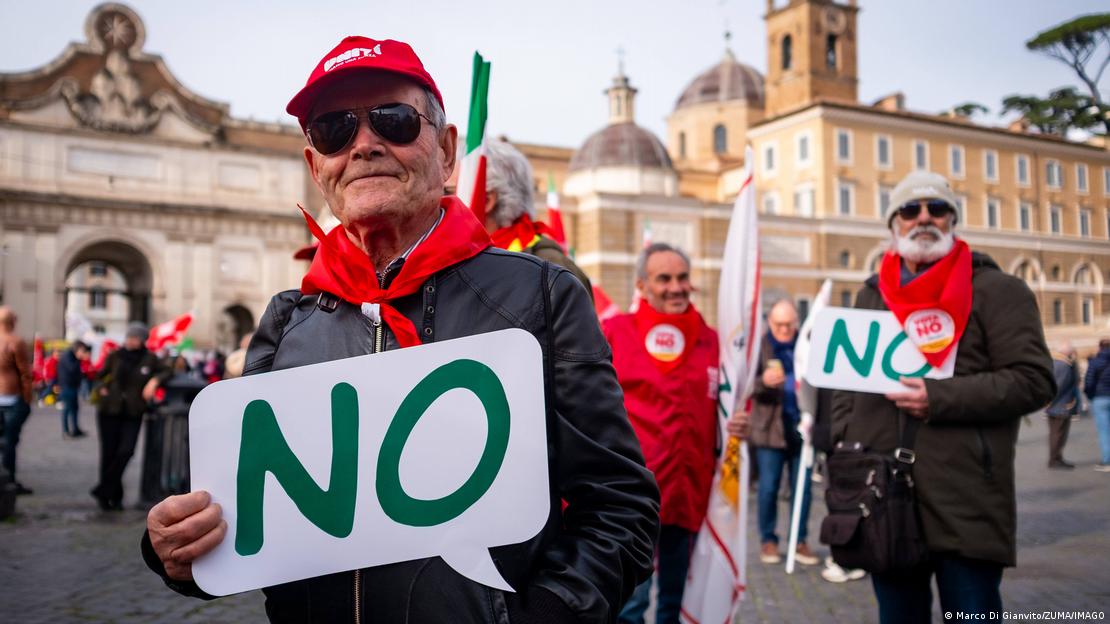 Itali Romë 2026 | Kundërshtarë të reformës së drejtësisë