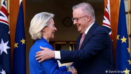 Nach langen Verhandlungen haben Australien und die EU nun ein Handelsabkommen geschlossen.