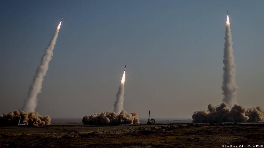 La Guardia Revolucionaria dispara misiles durante un ejercicio. Imagen de archivo.