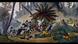 Historical illustration of a battle scene during the Haitian Revolution with armed fighters in a tropical landscape. Historical illustration of a battle scene during the Haitian Revolution with armed fighters in a tropical landscape.
