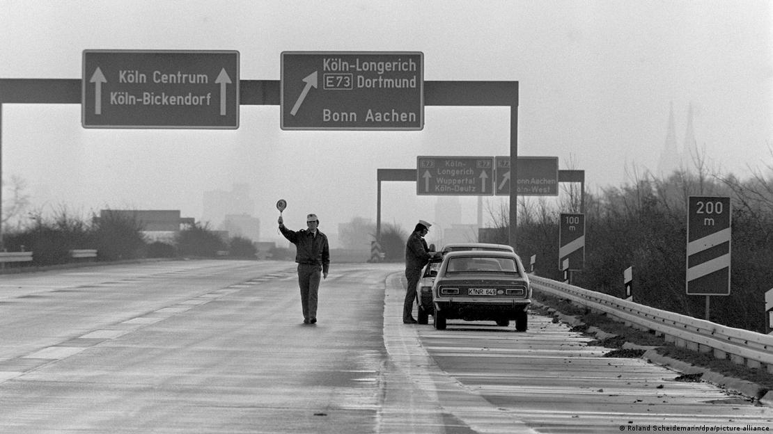 Zabrana vožnej automobila na njemačkim autoputevima 1970-tih