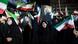 تجمع حامیان حکومت ایران با پرچمها و تصاویر مجتبی خامنهای، رهبر جدید جمهوری اسلامی در خیابانهای تهران تجمع حامیان حکومت ایران با پرچمها و تصاویر مجتبی خامنهای، رهبر جدید جمهوری اسلامی در خیابانهای تهران