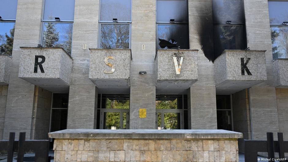 Нападавший на Русский дом в Праге сдался властям