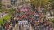 Protestas en la capital chilena en rechazo al "decretazo" de Kast. Protestas en la capital chilena en rechazo al "decretazo" de Kast.
