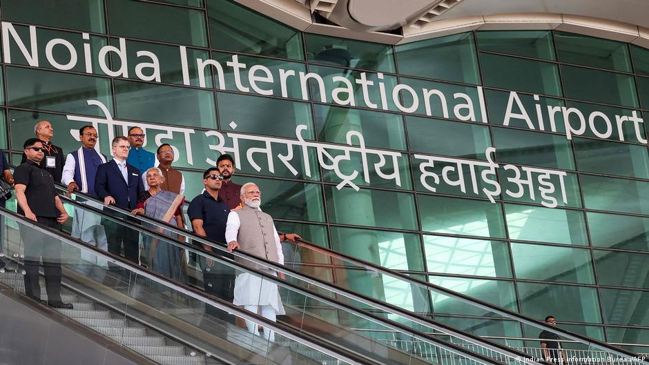 India: Modi inaugurates new international airport in Noida