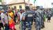 Imagen de archivo. Policías nigerianos desplegados tras un ataque. Imagen de archivo. Policías nigerianos desplegados tras un ataque.