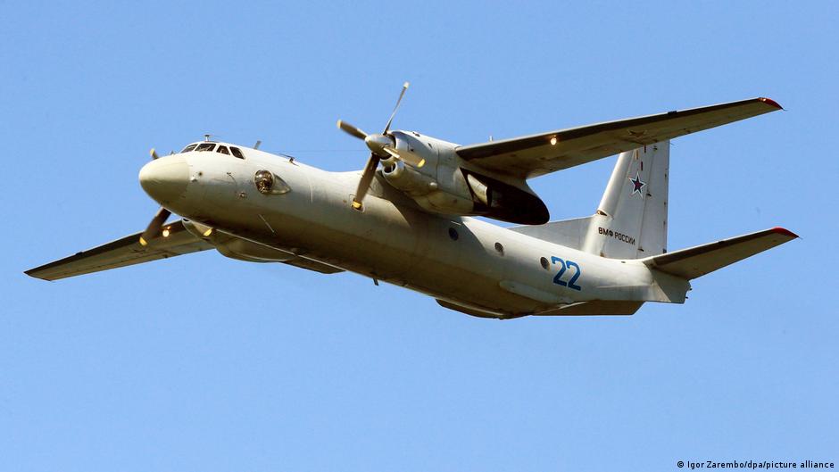 ۲۹ کشته در پی سقوط هواپیمای نظامی روسی در کریمه