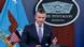 Pete Hegseth podczas briefingu w Pentagonie Pete Hegseth podczas briefingu w Pentagonie