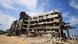 Blick auf das schwer beschädigte Al-Schifa-Krankenhaus im Gazastreifen Blick auf das schwer beschädigte Al-Schifa-Krankenhaus im Gazastreifen