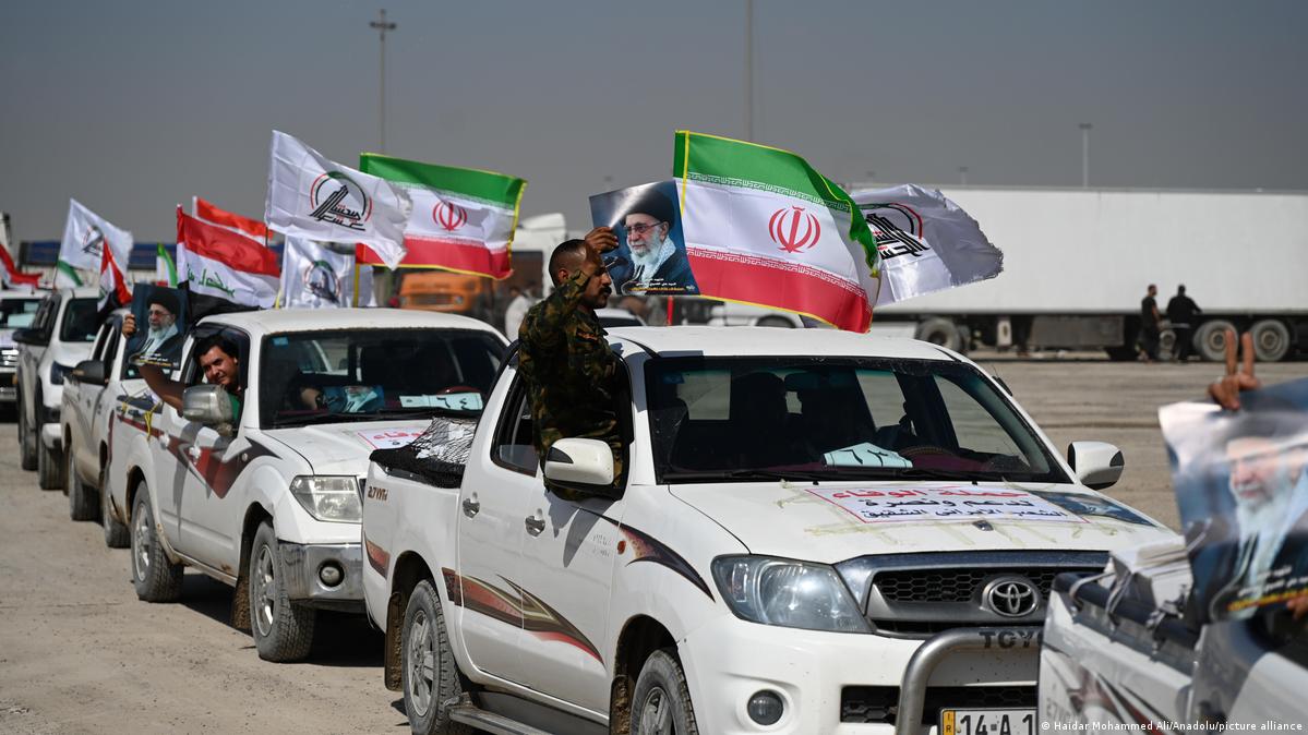 Milícias iraquianas aliadas ao Irã.