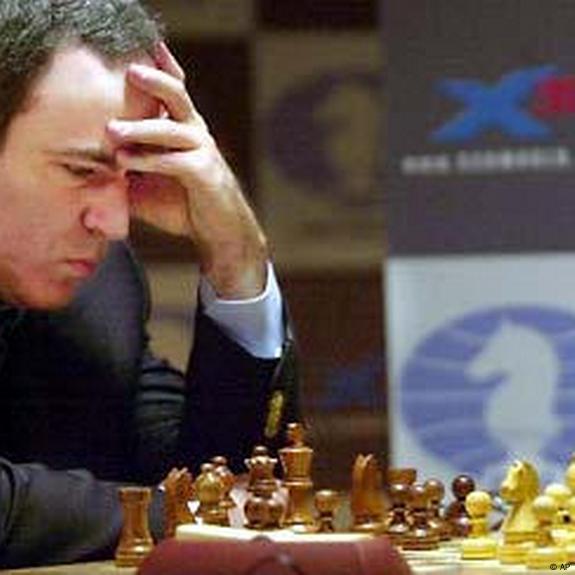 Kasparov em ação! 