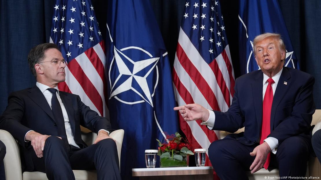 Weltwirtschaftsforum Davos 2026 | Donald Trump trifft NATO-Generalsekretär Mark Rutte Weltwirtschaftsforum Davos 2026 | Donald Trump trifft NATO-Generalsekretär Mark Rutte