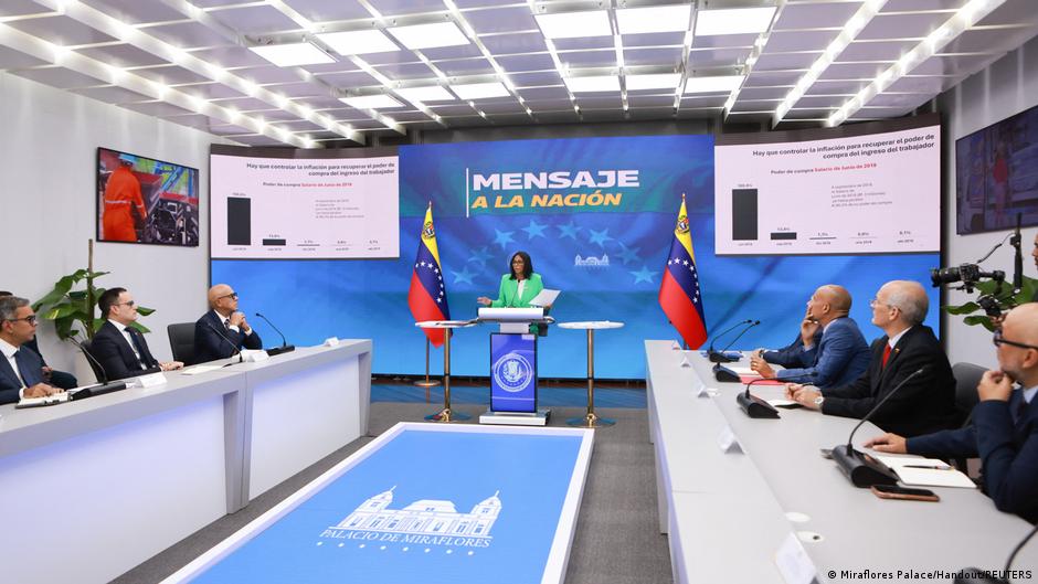 Presidenta de Venezuela recibe misión del Banco Mundial