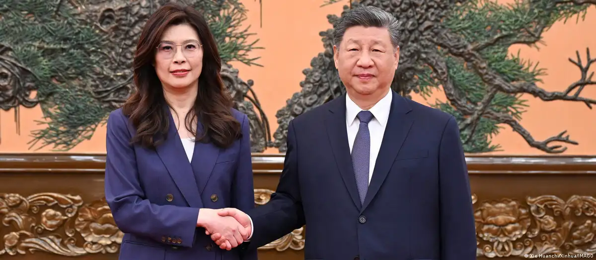 China's Xi hosts Taiwan opposition leader in Beijing
