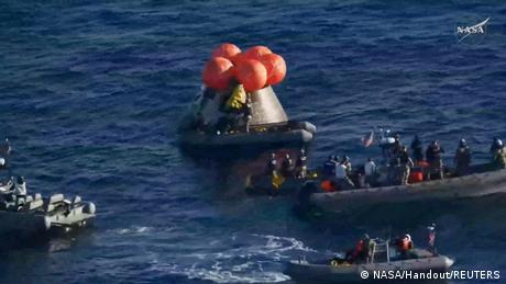 "Historische Leistung": Artemis-Crew kehrt zur Erde zurück