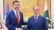 US Vice President JD Vance shakes hands with Pakistani Prime Minister Shehbaz Sharif with the flags of the both countries visible behind them US Vice President JD Vance shakes hands with Pakistani Prime Minister Shehbaz Sharif with the flags of the both countries visible behind them