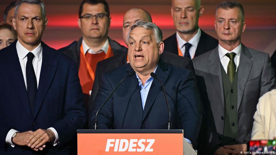 Orban se obraća pristalicama nakon što je priynao poraz na izborima
