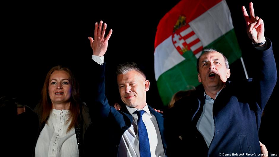 Peter Mađar slavi pobedu