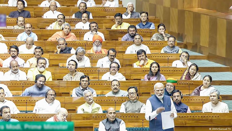 India news: Modi slams Congress over women's quota vote