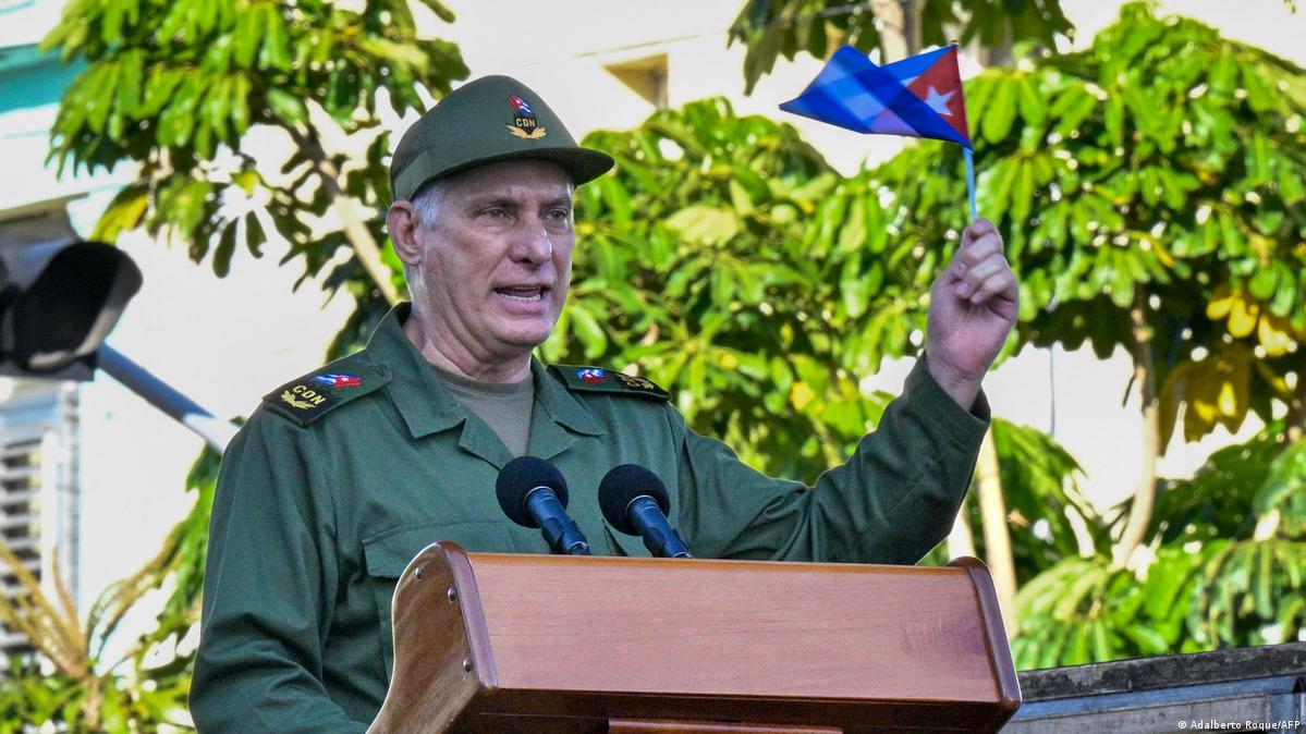 Cuban president vows defense of island if US invades