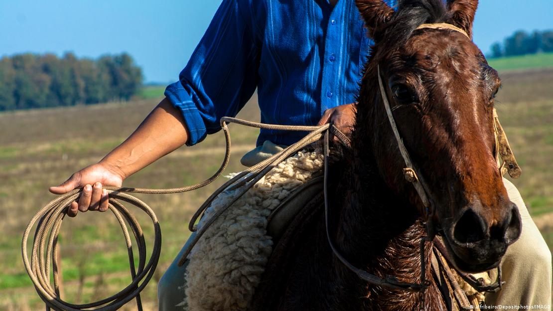 Symbolbild Brasilien | Gaucho mit Lasso