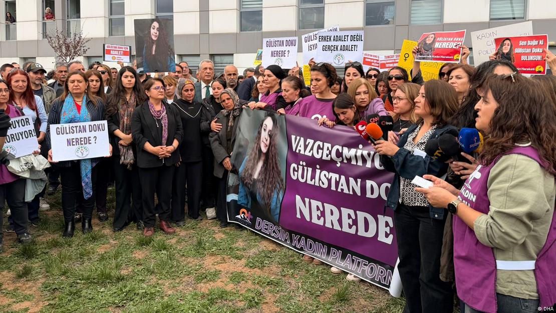 Gülistan için STK'lar destek gösterileri düzenliyor. 