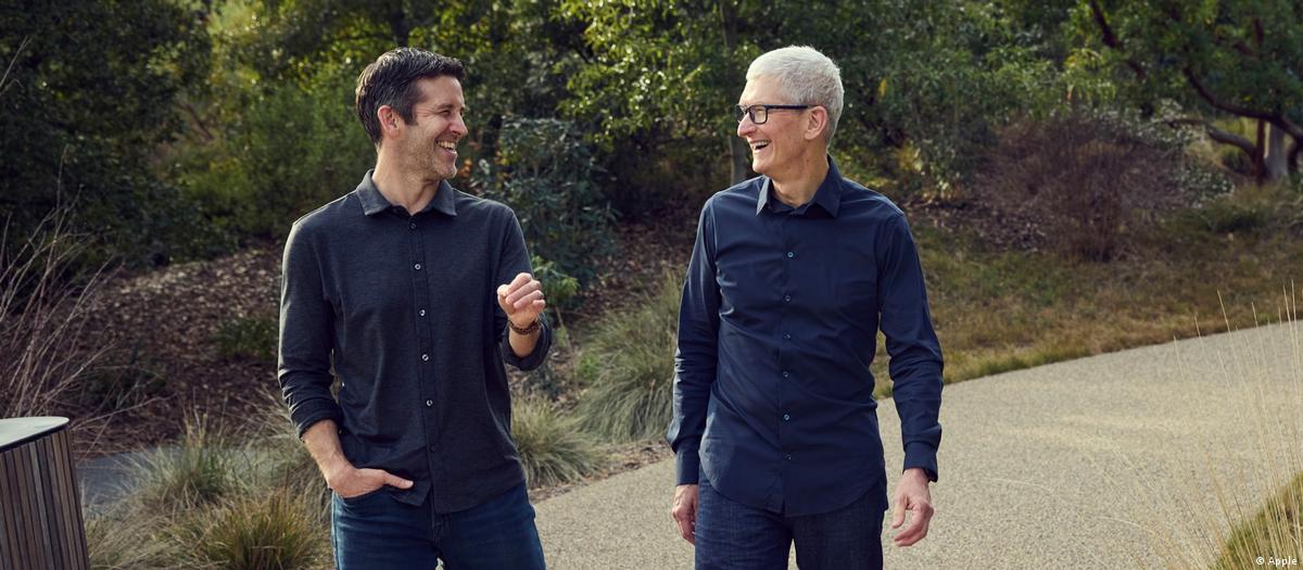 Tim Cook prepara transição de liderança para John Ternus na Apple.