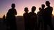 Sudanese refugee children from al-Fashir stand at sunset in the Tine transit camp amid the conflict between the paramilitary Rapid Support Forces (RSF) and the Sudanese Army, in eastern Chad Sudanese refugee children from al-Fashir stand at sunset in the Tine transit camp amid the conflict between the paramilitary Rapid Support Forces (RSF) and the Sudanese Army, in eastern Chad